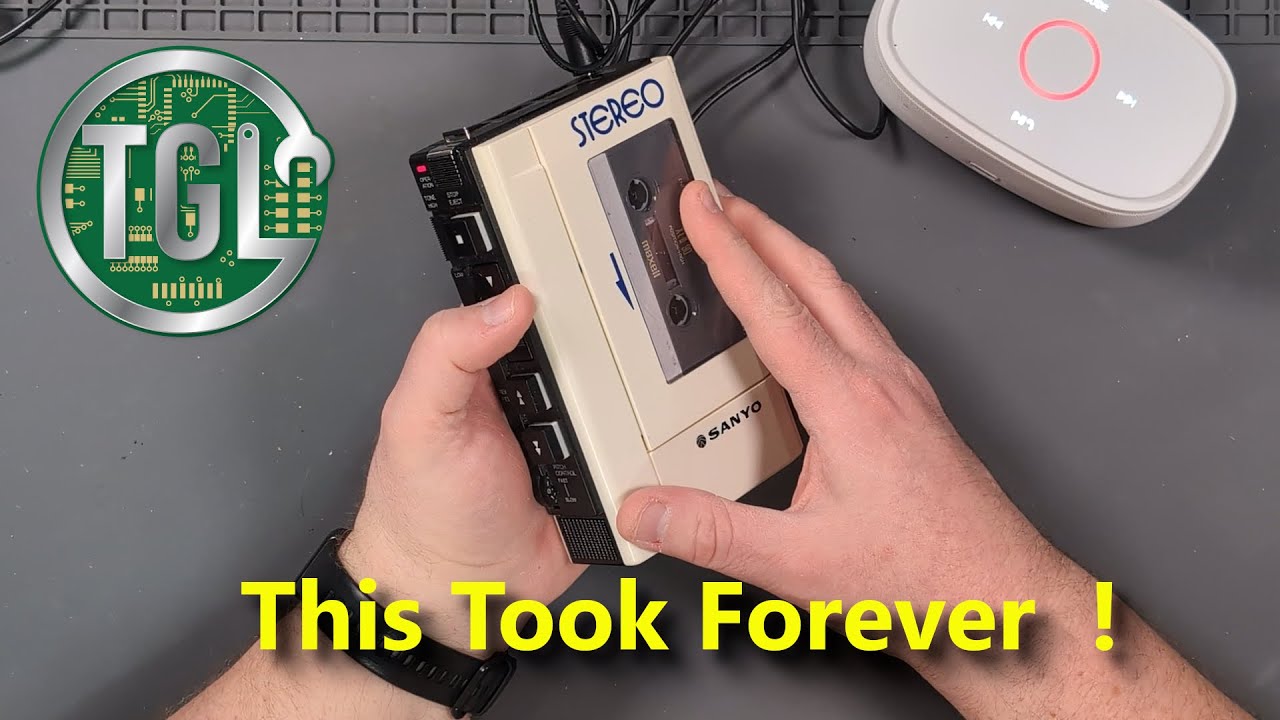 Walkman Repair-A-Thon Part 3 - Sanyo M4430 (Finally !)