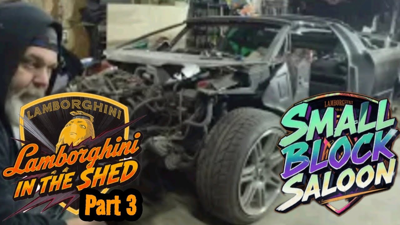 Building a Lambo in the Shed !  part #3