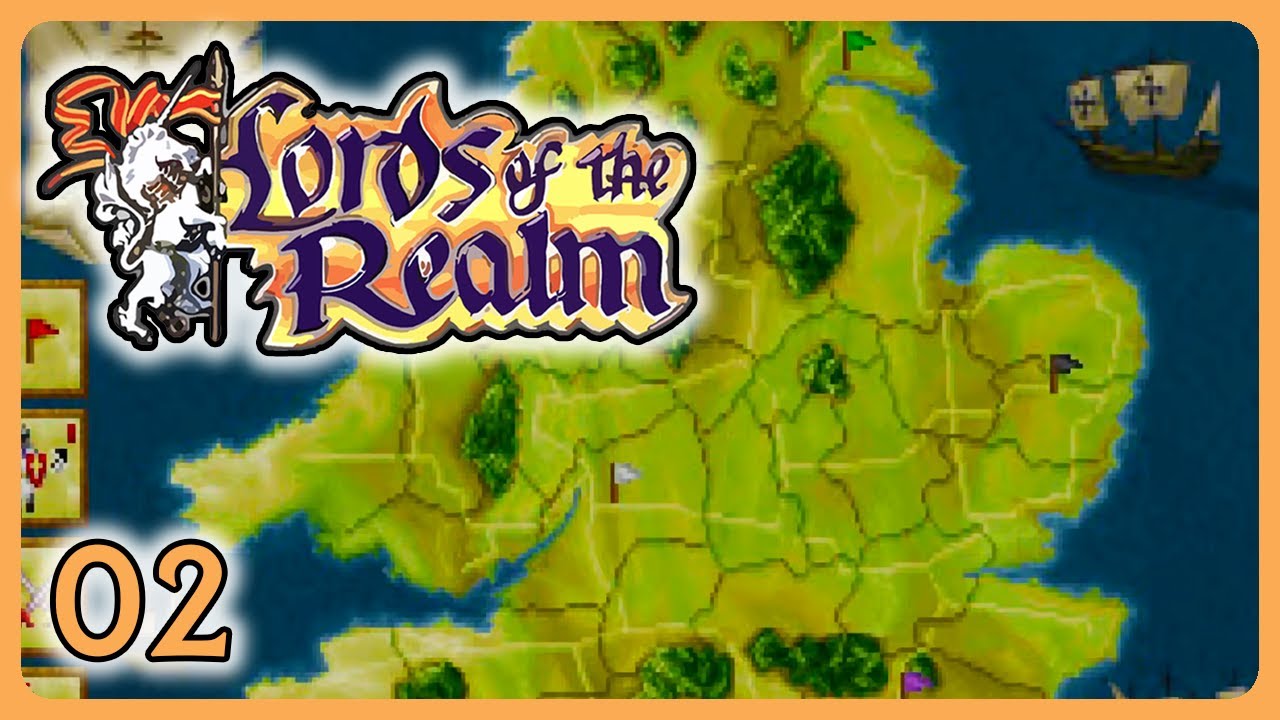 02 Lords of the Realm 1 1994 DOS Lets Play Cornwall