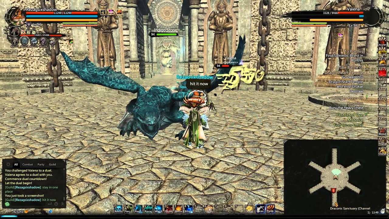 Dragon Spotlight - Indigo Stone