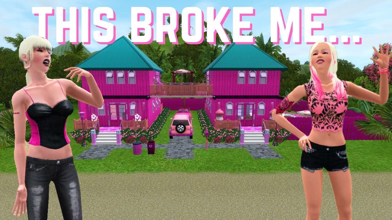 What Happens When Building a House in Only ONE Color in The Sims 3