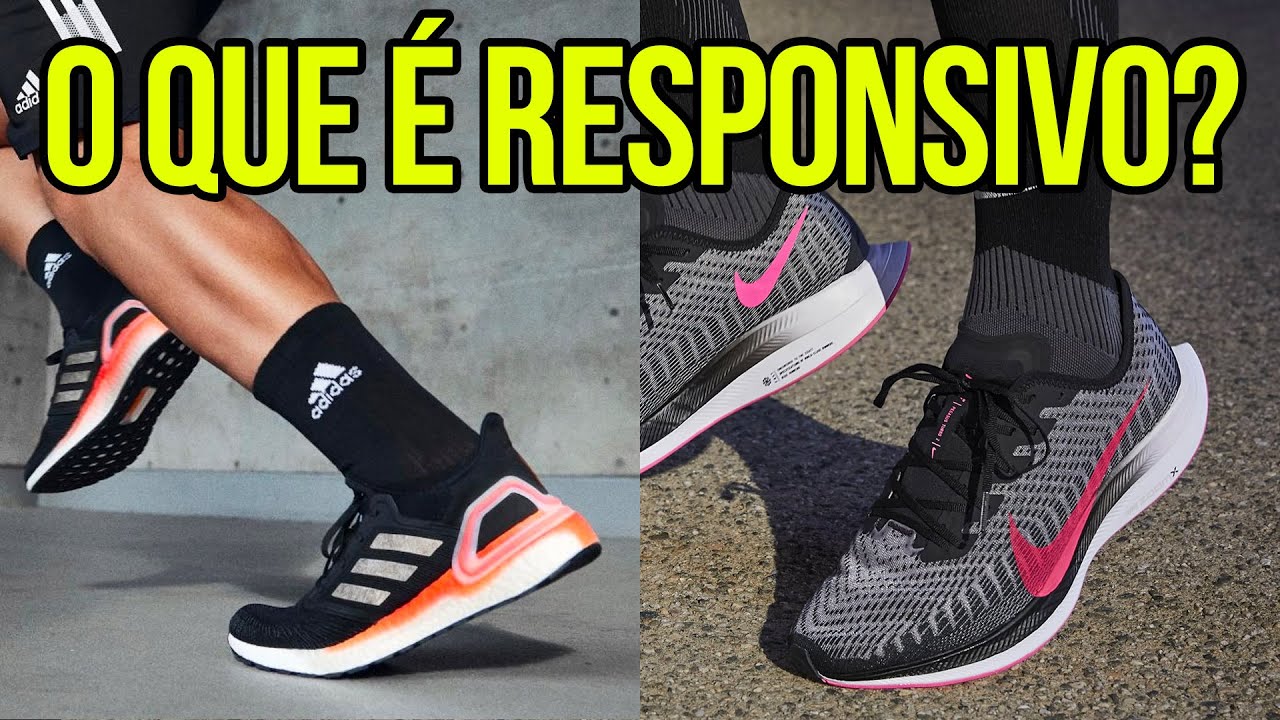 O QUE É UM TÊNIS RESPONSIVO??? Pode ter AMORTECIMENTO ??