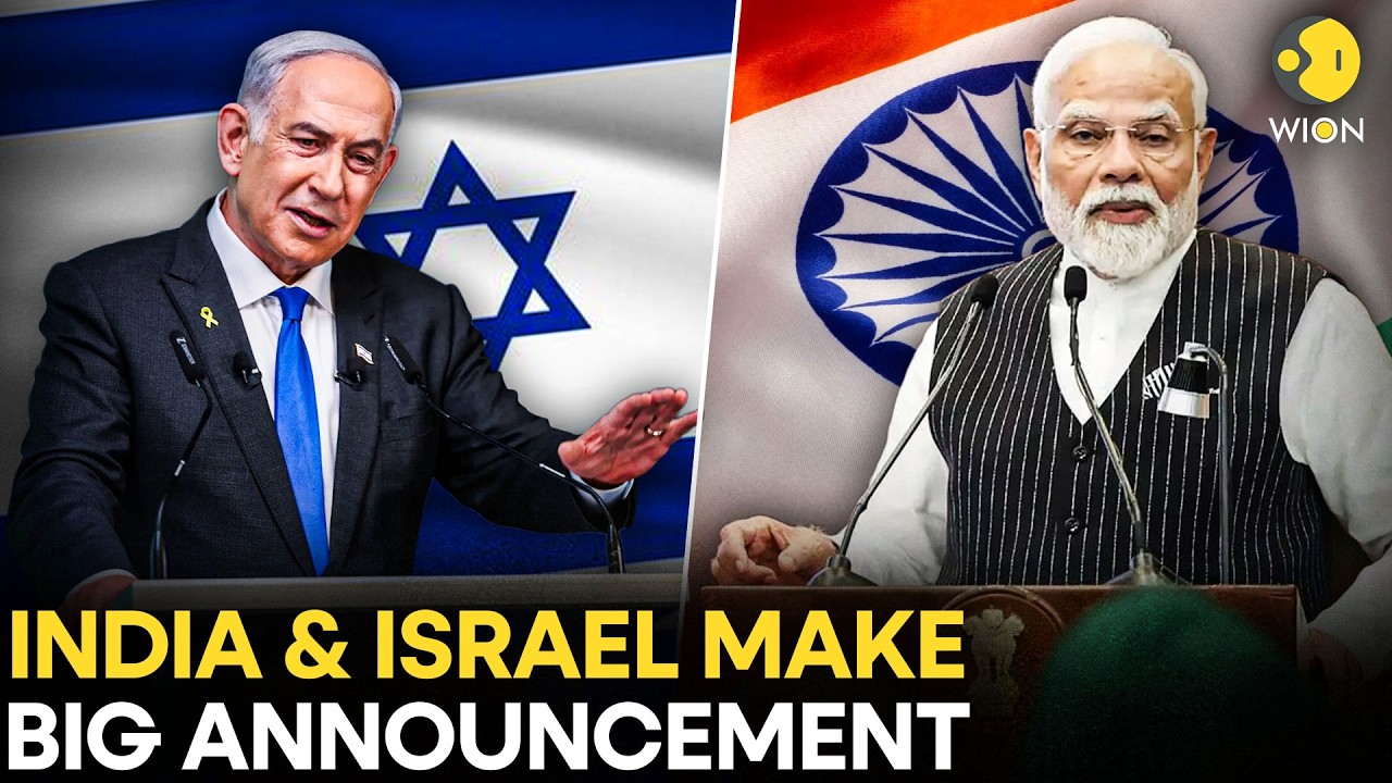 PM Modi-Netanyahu Joint Presser LIVE: Indian & Israeli Prime Ministers Deliver Joint Statements