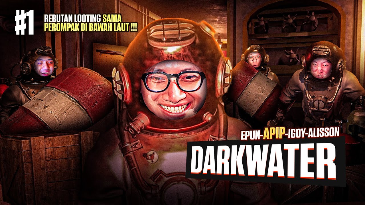 REBUTAN LOOTING SAMA PEROMPAK DI BAWAH LAUT !!! - Darkwater Indonesia Part 1