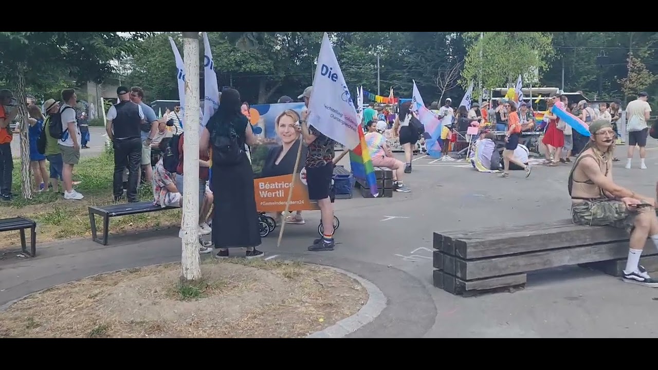 Queere, LGBT, Transgender, Fetisch an der Pride Bern