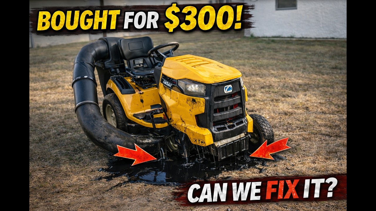 The MESSY $300 Cub Cadet Flip: Can This Engine Be Saved?