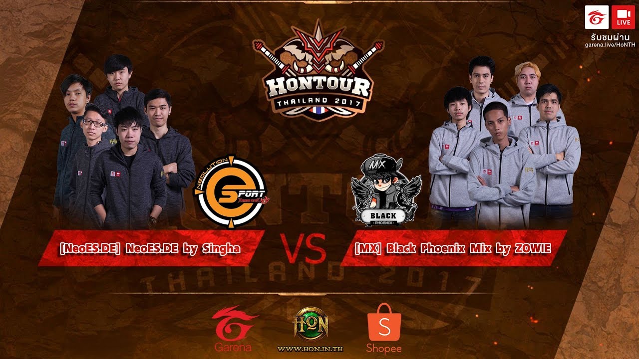 HoNTour Thailand 2017 Cycle 5 : Final round