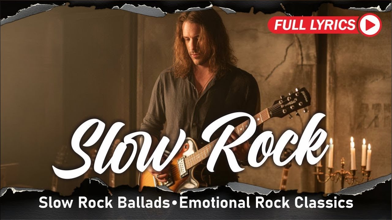 Slow Rock and Power Ballads for Love, Longing, and Strong Emotions With Lyrics