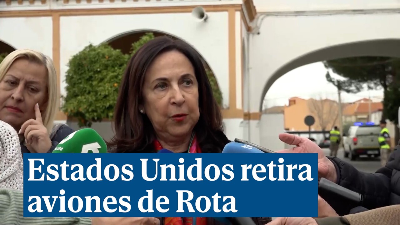 Robles garantiza que las bases de Morón y Rota no asisten a EEUU en el ataque a Irán