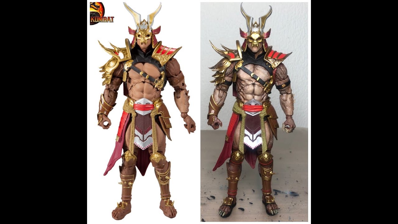 McFarlane Shao Kahn - Custom Repaint Figure - Mortal Kombat 11