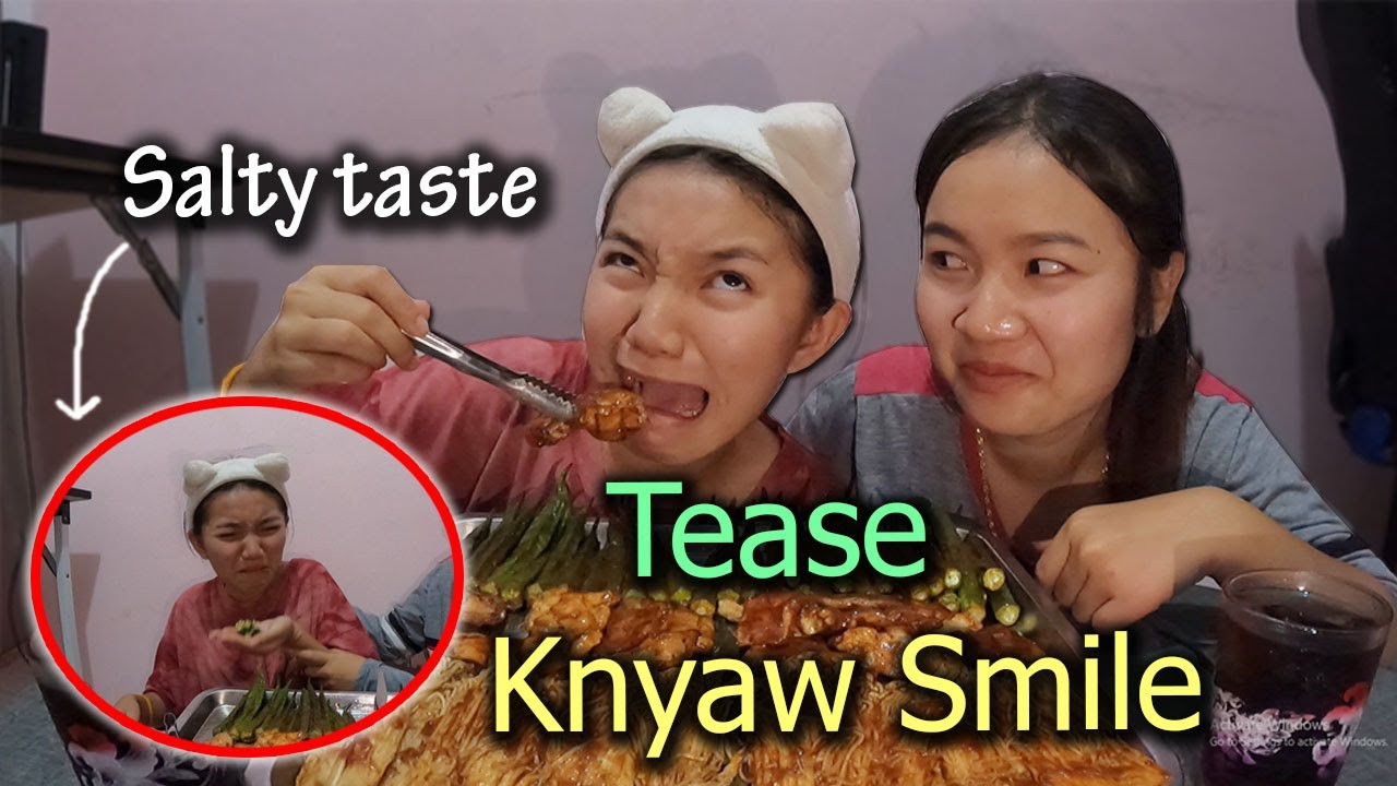 Tease your sister to eat salt.