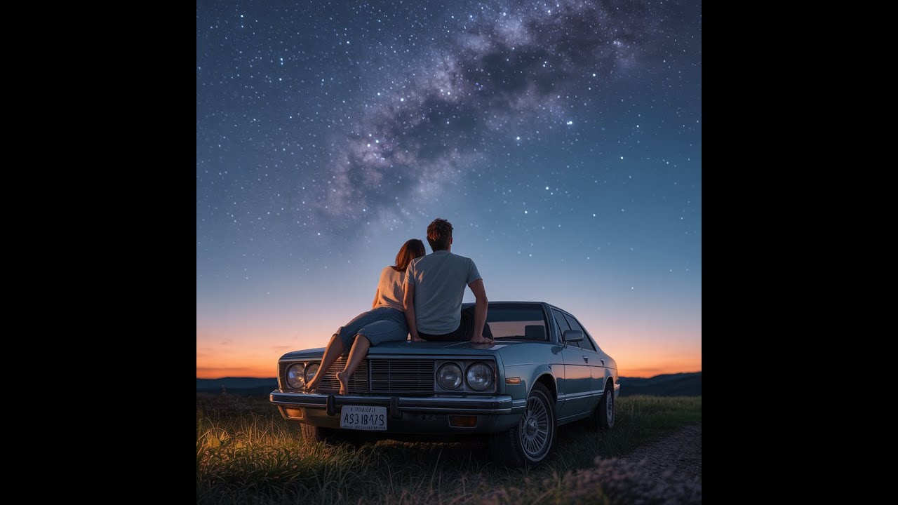 A Curtain of Stars with my lover, an original beautiful relaxing AI song now for your enjoyment.