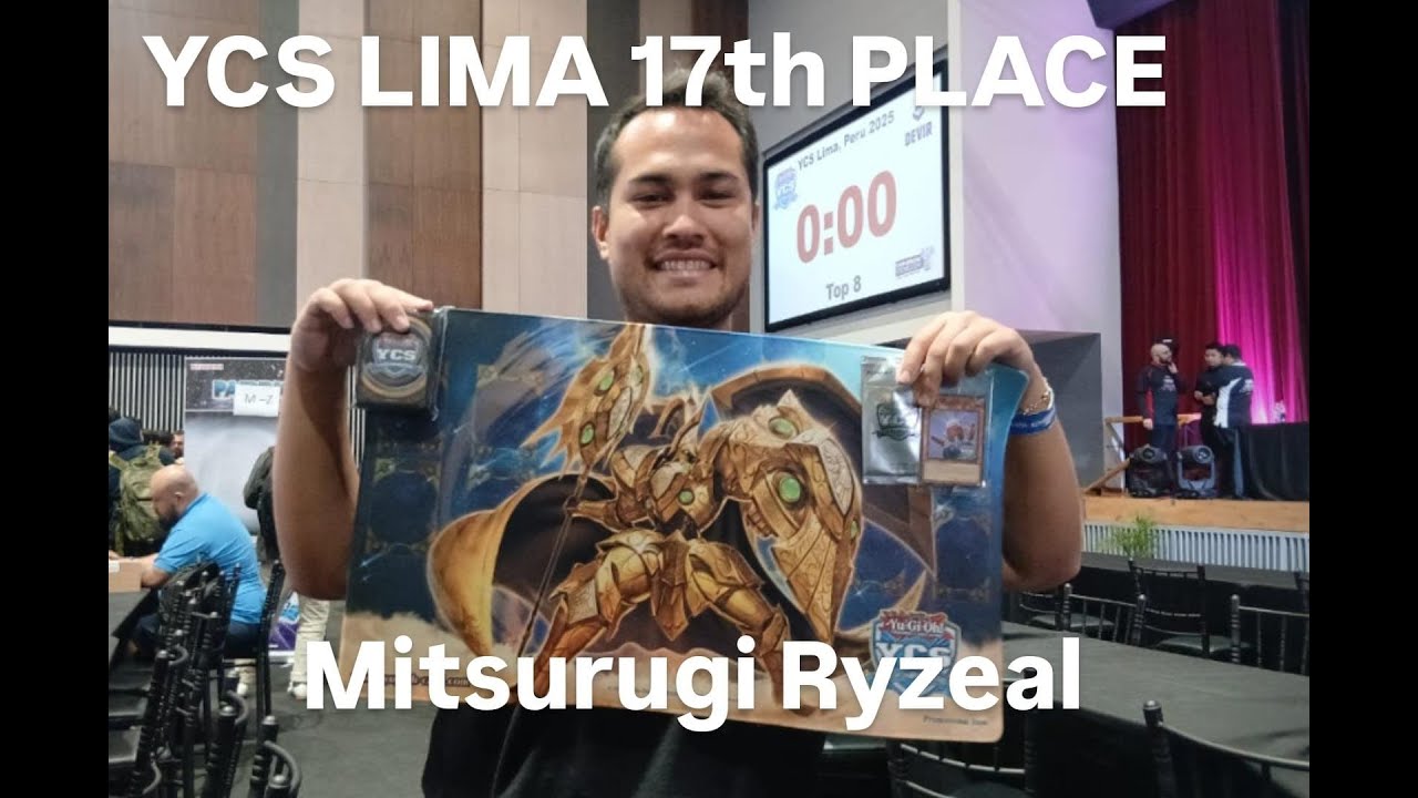 YCS LIMA - 17th Place - Mitsurugi Ryzeal - Alessandro Antinucci
