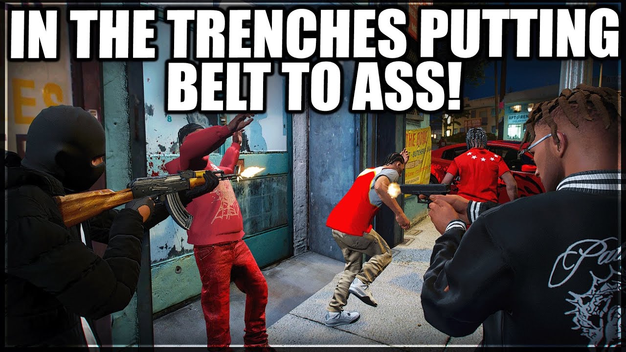In The Trenches Putting Belt To Ass! | GTA RP | Grizzley World WHITELIST