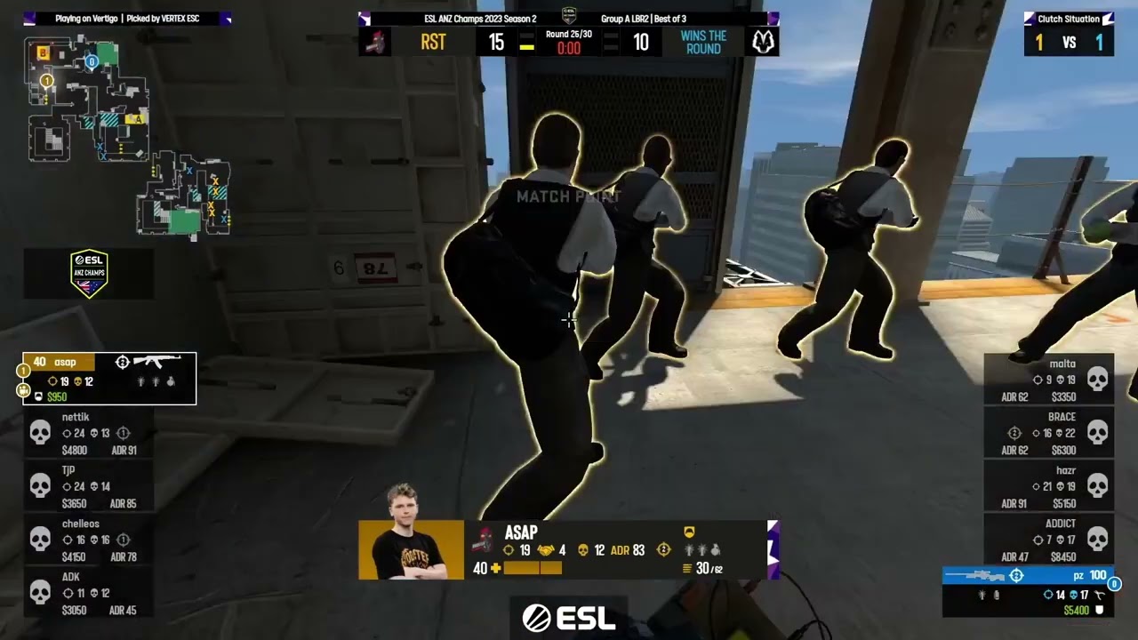 Intense Clash: Vertex ESC vs Rooster | Epic CS:GO Showdown!