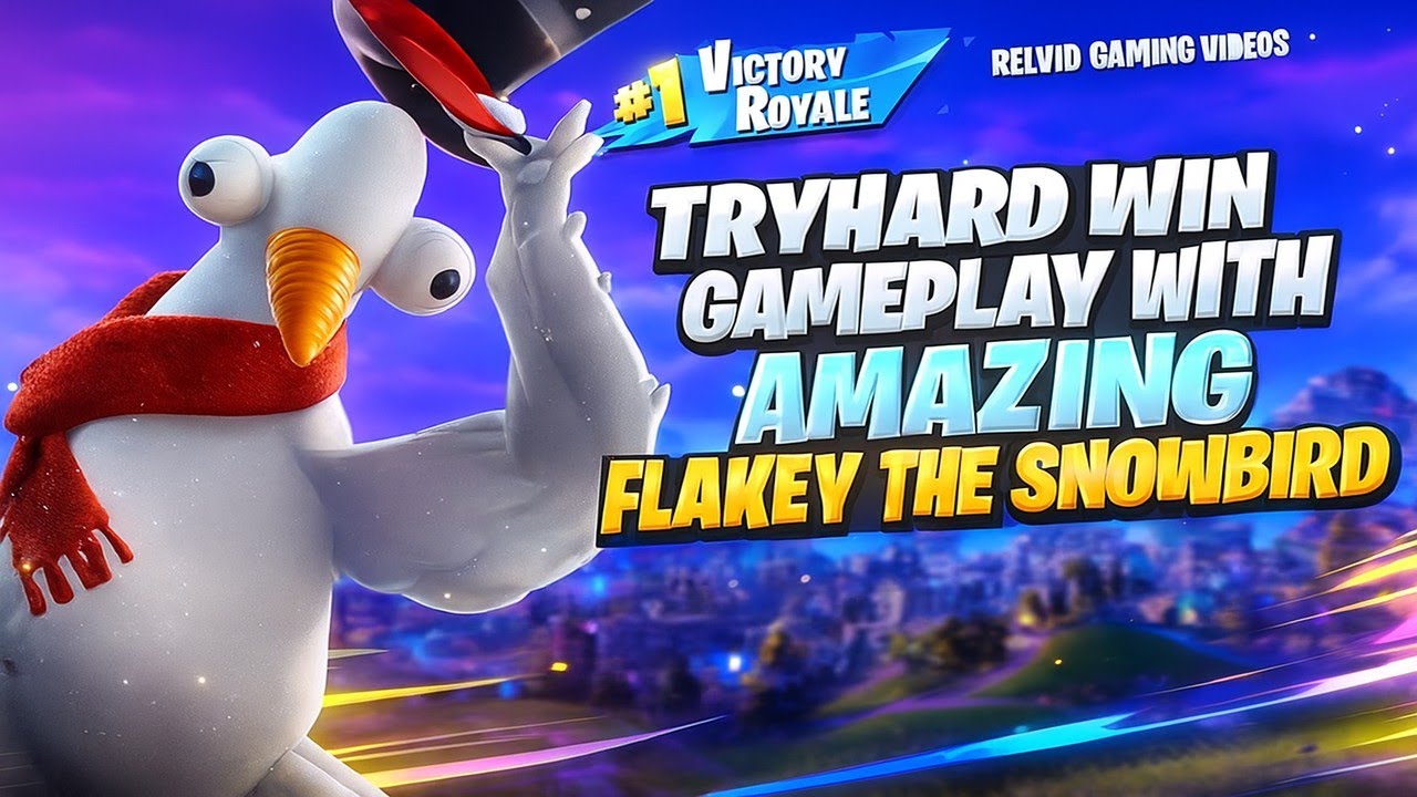 Flakey the Snowbird CHRISTMAS TRYHARD SHOWCASE😱🎄❄️INSANE TRYHARD WIN! 😱(CHRISTMAS VIBES PART 2)🎁 🎄