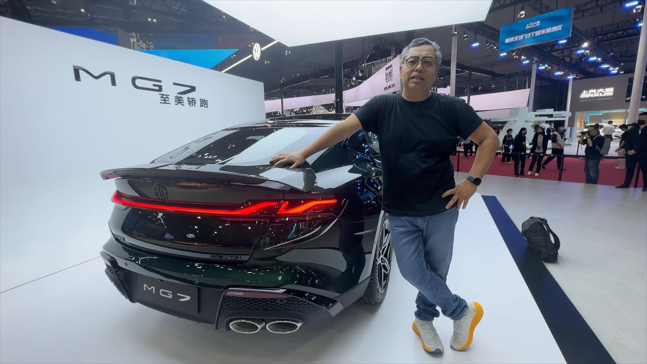 เซี่ยงไฮ้ มอเตอร์โชว์!!พาชม MG7 อย่างสวย พร้อมรถงามๆใน Hall SAIC Motor รถตู้ไฟฟ้าเพียบ
