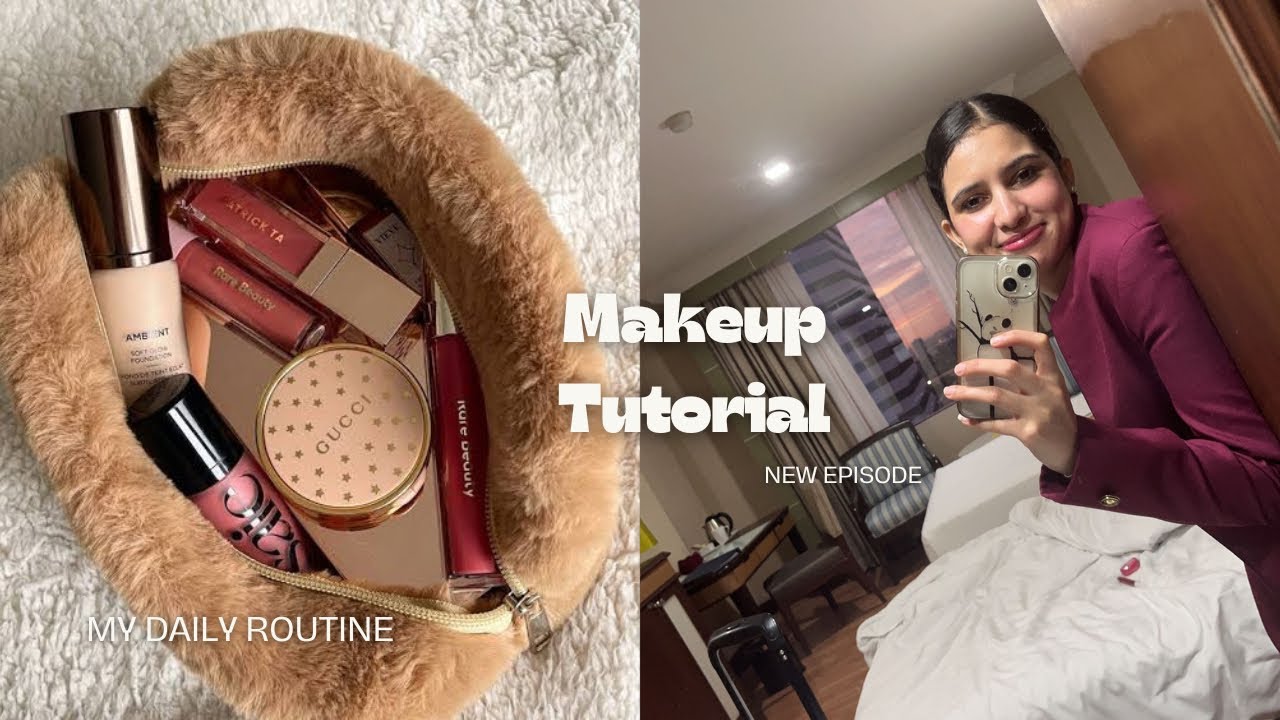 GRWM for a flight as a Cabin crew with Qatar Airways| Makeup Rules and regulations
