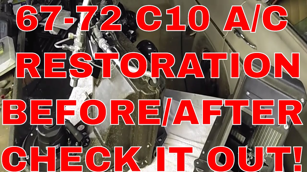 67-72 Gm Truck C10 C20 Restoration Factory AC