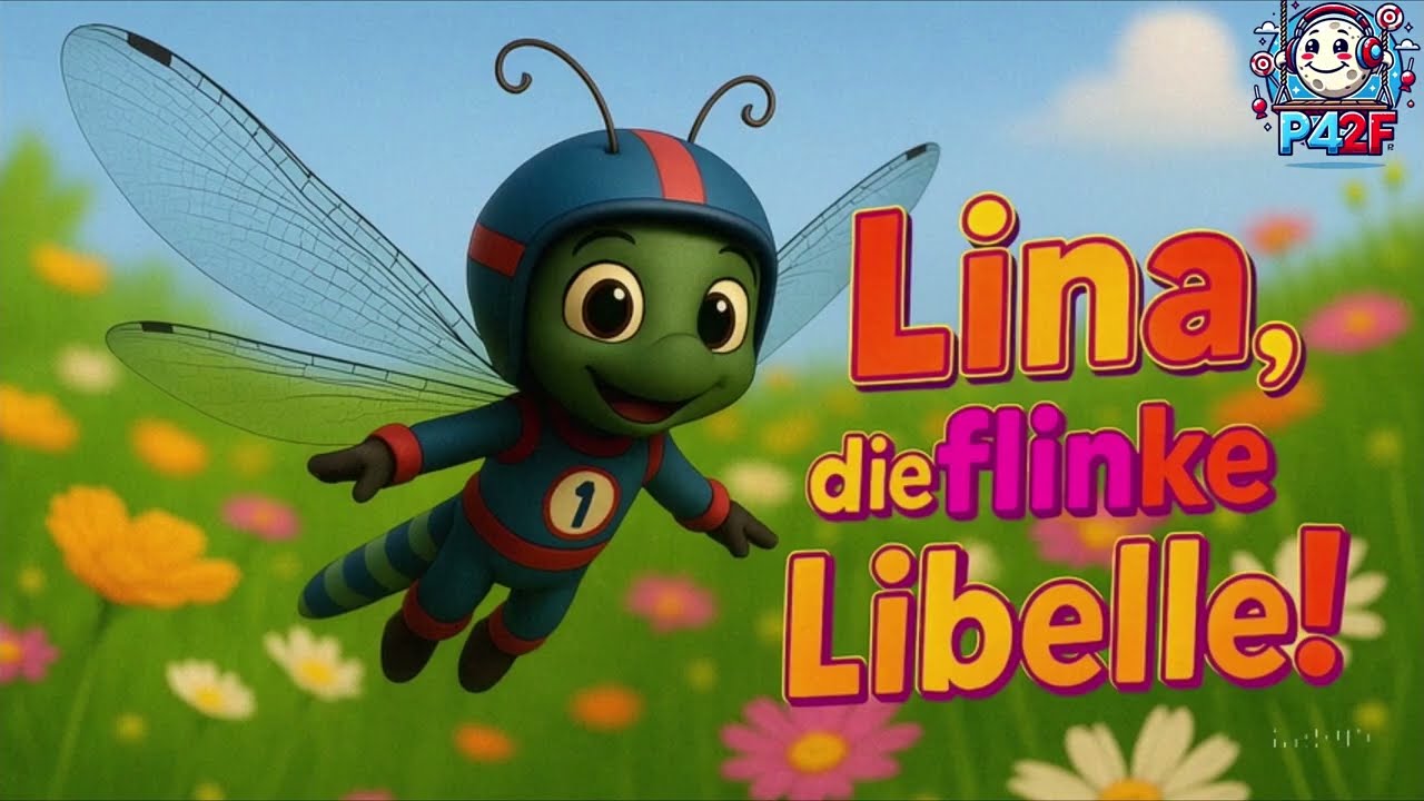 Lina, die kleine Libelle 🪰 Lustiges Fangspiel Kinderlied – Fang mich doch! | Ohrenhits Mitmachlied