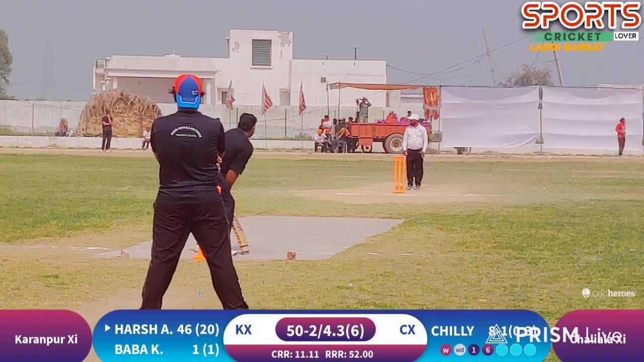 Chalaila(Patiala)Cricket Cup Final Day_10_Mar_2026_3rd Quater Final_Chalaila Vs Karanpur__Over 6_6