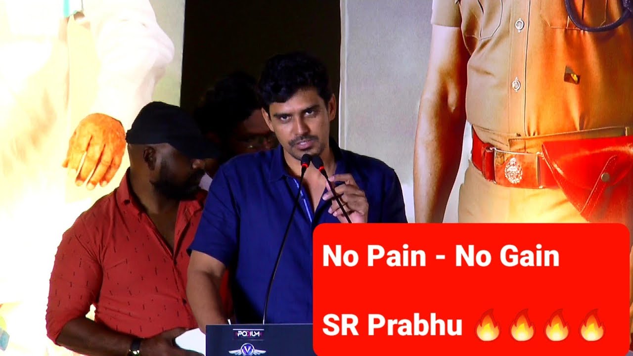 No pain & No Gain - Producer SR Prabhu #maanadu #srprabhu  #yuvan #simbu #venkatprabhu