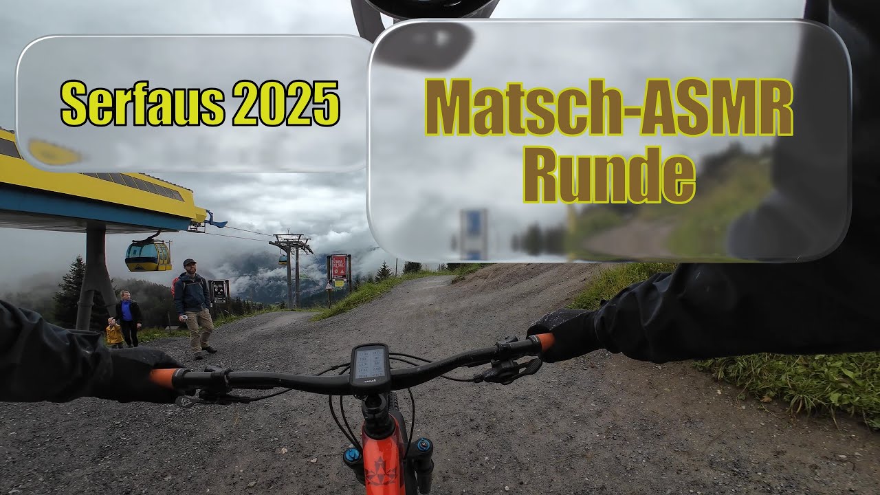 Matsch- und Pfützen-ASMR Runde im August | MTB-Trails in Serfaus 2025 | Don Pedro