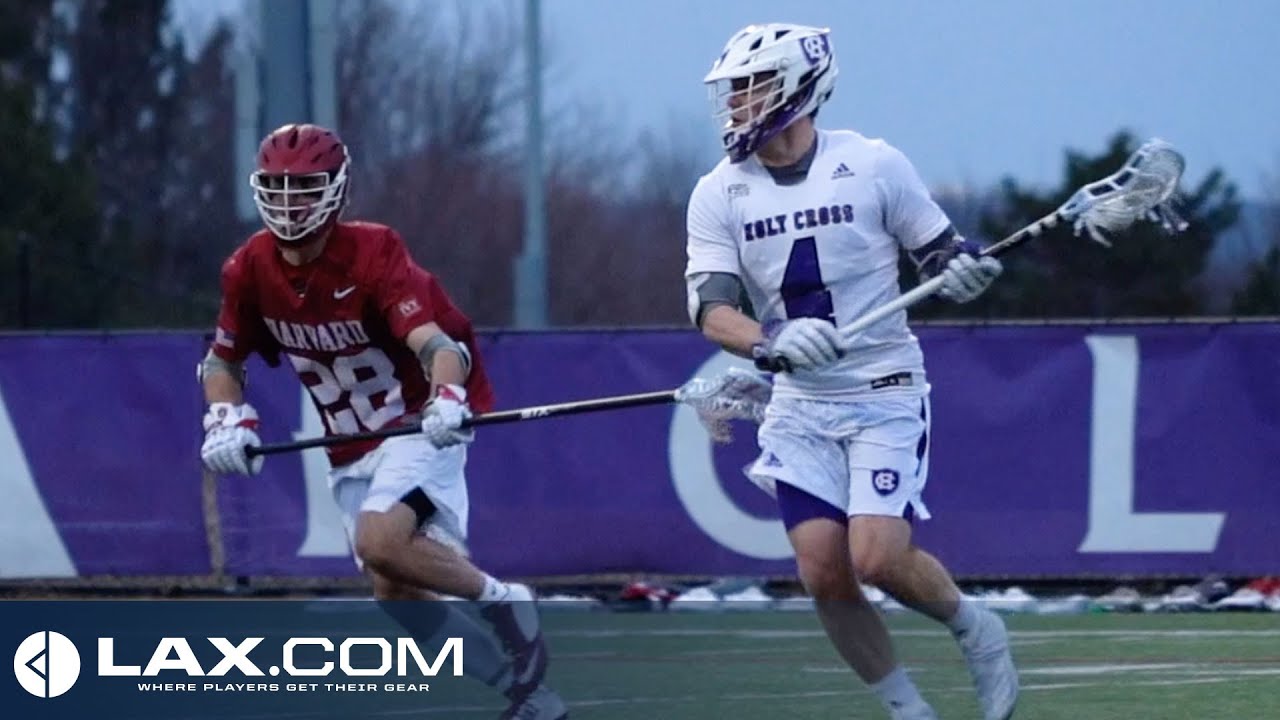 Harvard vs Holy Cross | 2020 College Lacrosse