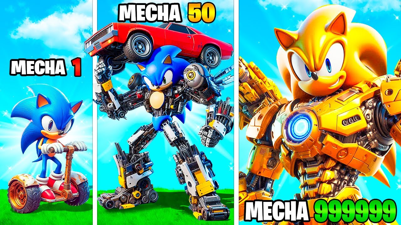 Переход на MECHA SONIC в GTA 5
