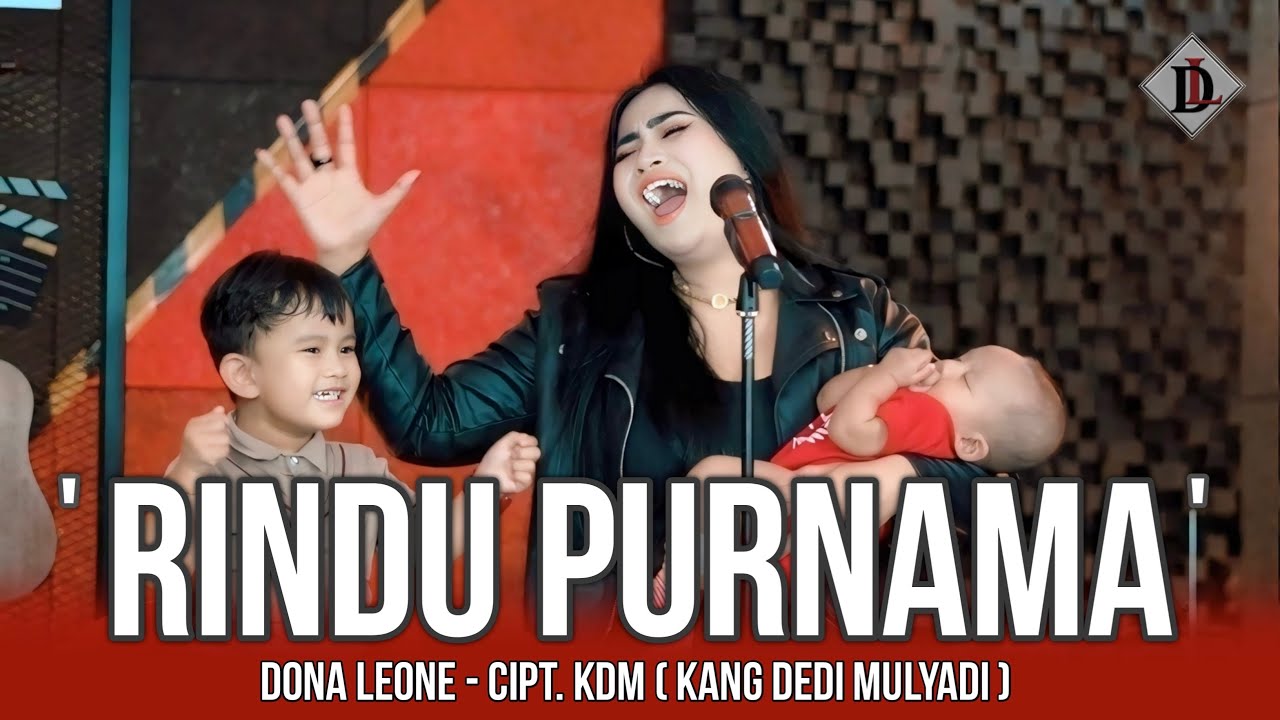 RINDU PURNAMA - DONA LEONE | Woww VIRAL Suara Menggelegar BUSUI Lady Rocker Indonesia | SLOW ROCK 