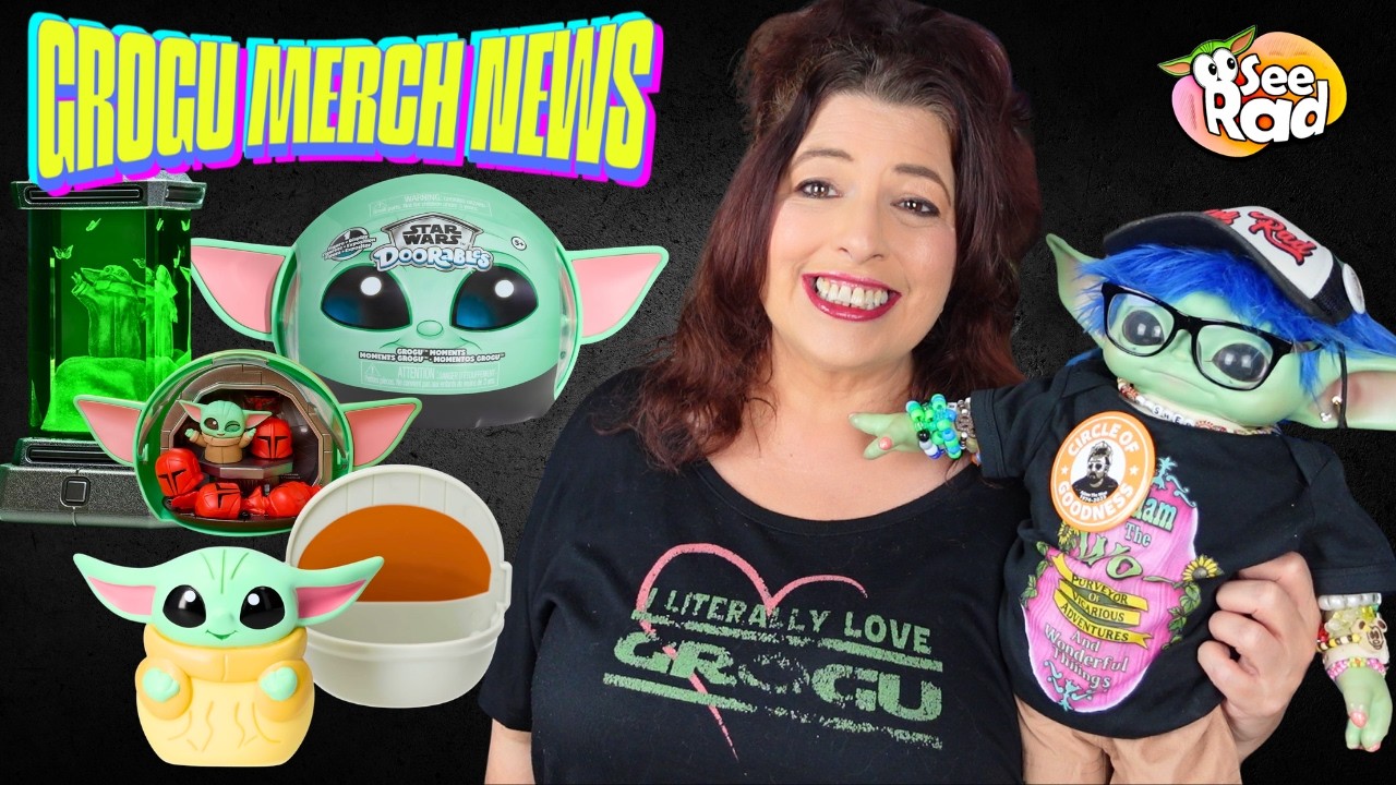 Новости и обновления Grogu Merch — Doorables, Paladone и DecoSet