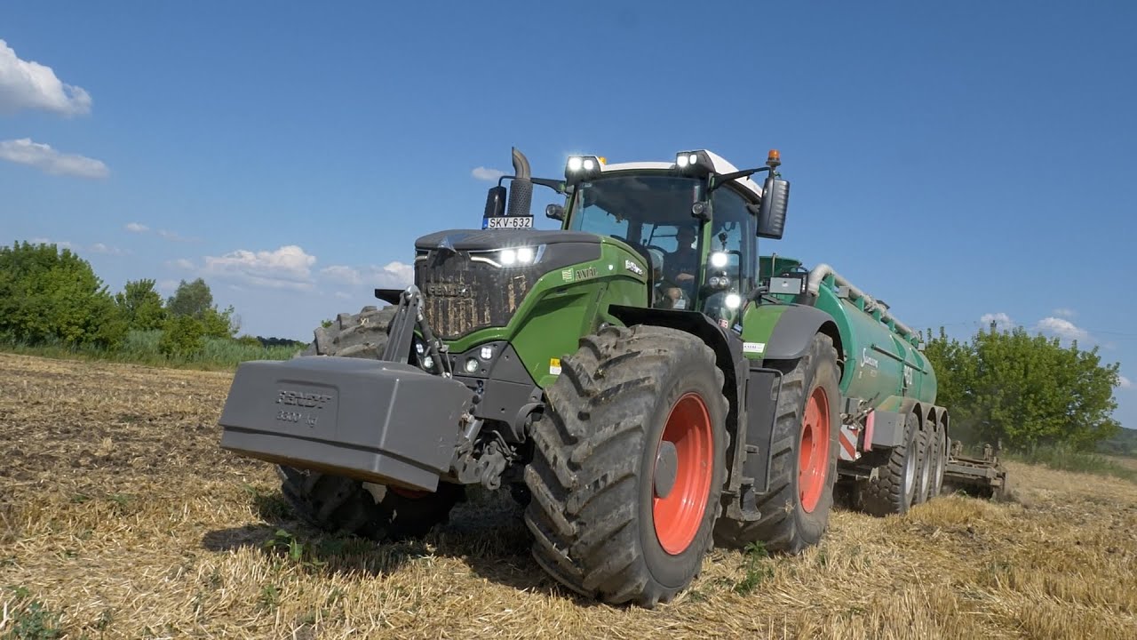 Injektálás: FENDT 1046 VARIO + SAMSON PGII31, 3 X Volvo