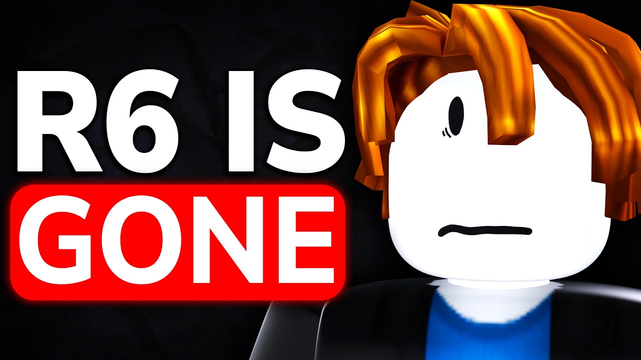 Roblox удаляет аватары из R6.