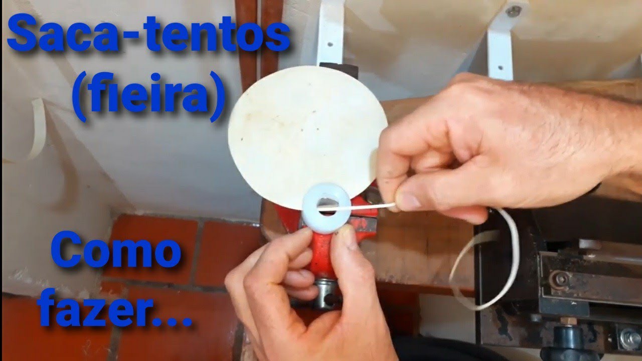 Saca-tentos (fieira) - Como fazer...