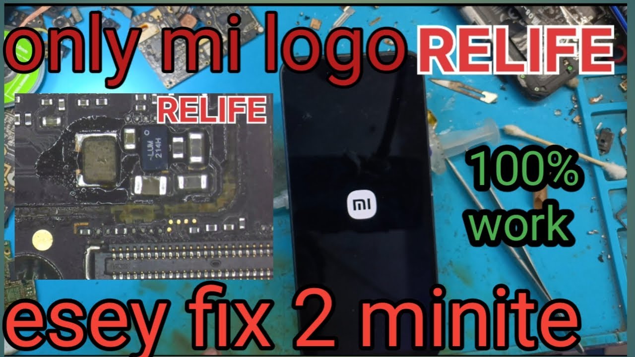 Redmi A1+ only mi logo fix esey proses 100% work  || mi logo fix :::::