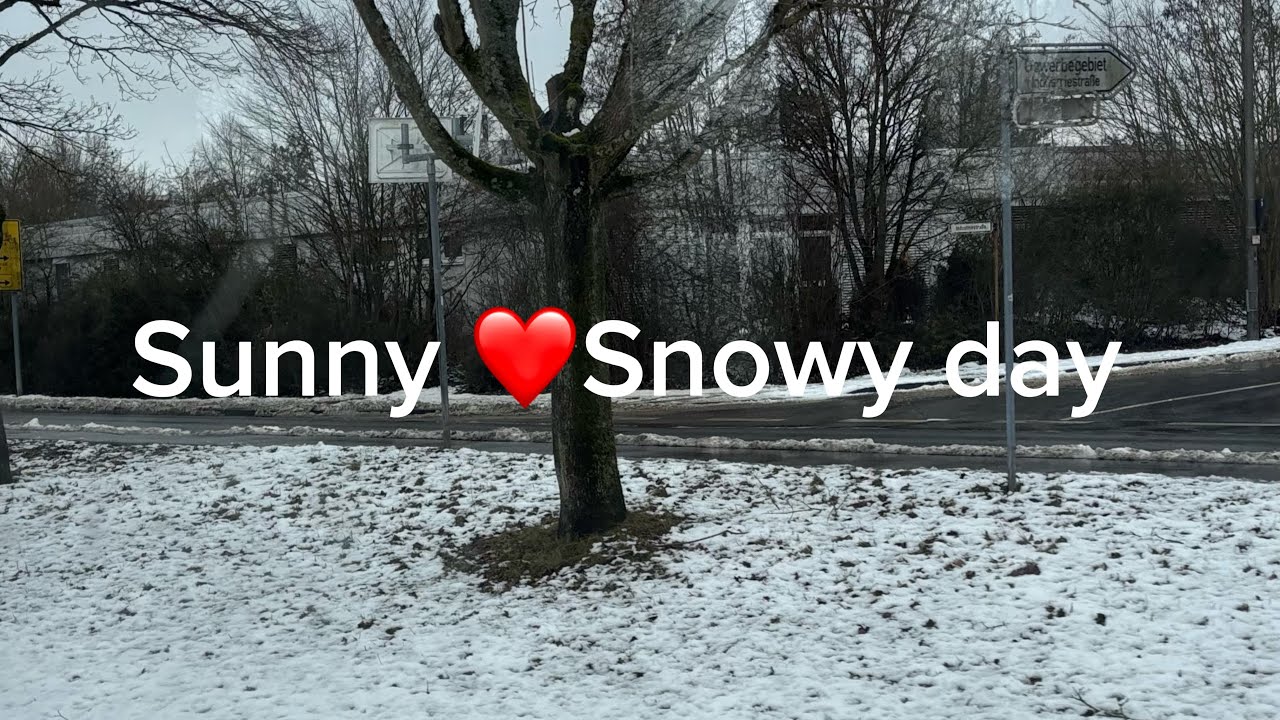 വേയിലും മഞ്ഞും ഒരുപോലെ വന്ന ഒരു ദിവസം 🇩🇪