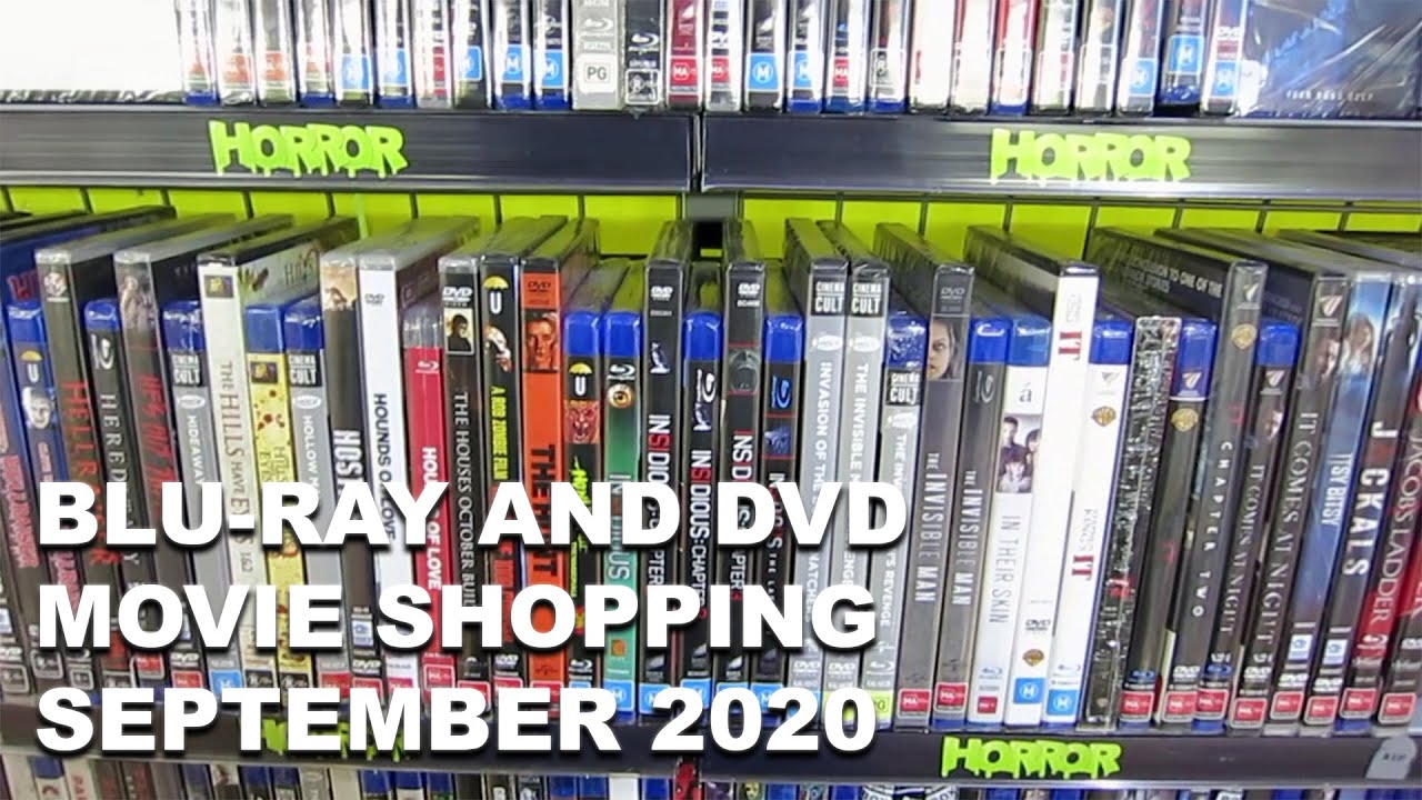 BLU-RAY + DVD Movie Shopping! - September 2020 (Horror / Action / Sci-fi)