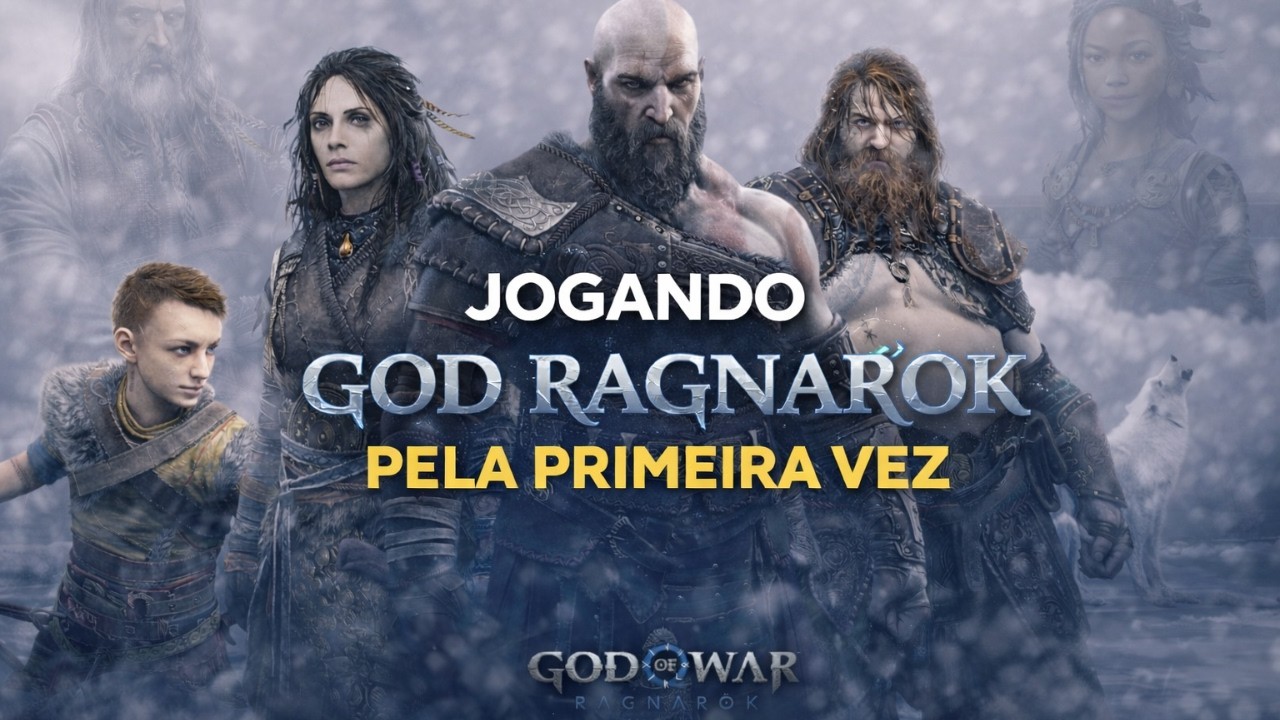JOGANDO GOD OF WAR RAGNAROK PELA PRIMEIRA VEZ SABADOUUU #godofwar #games #livestream #shorts
