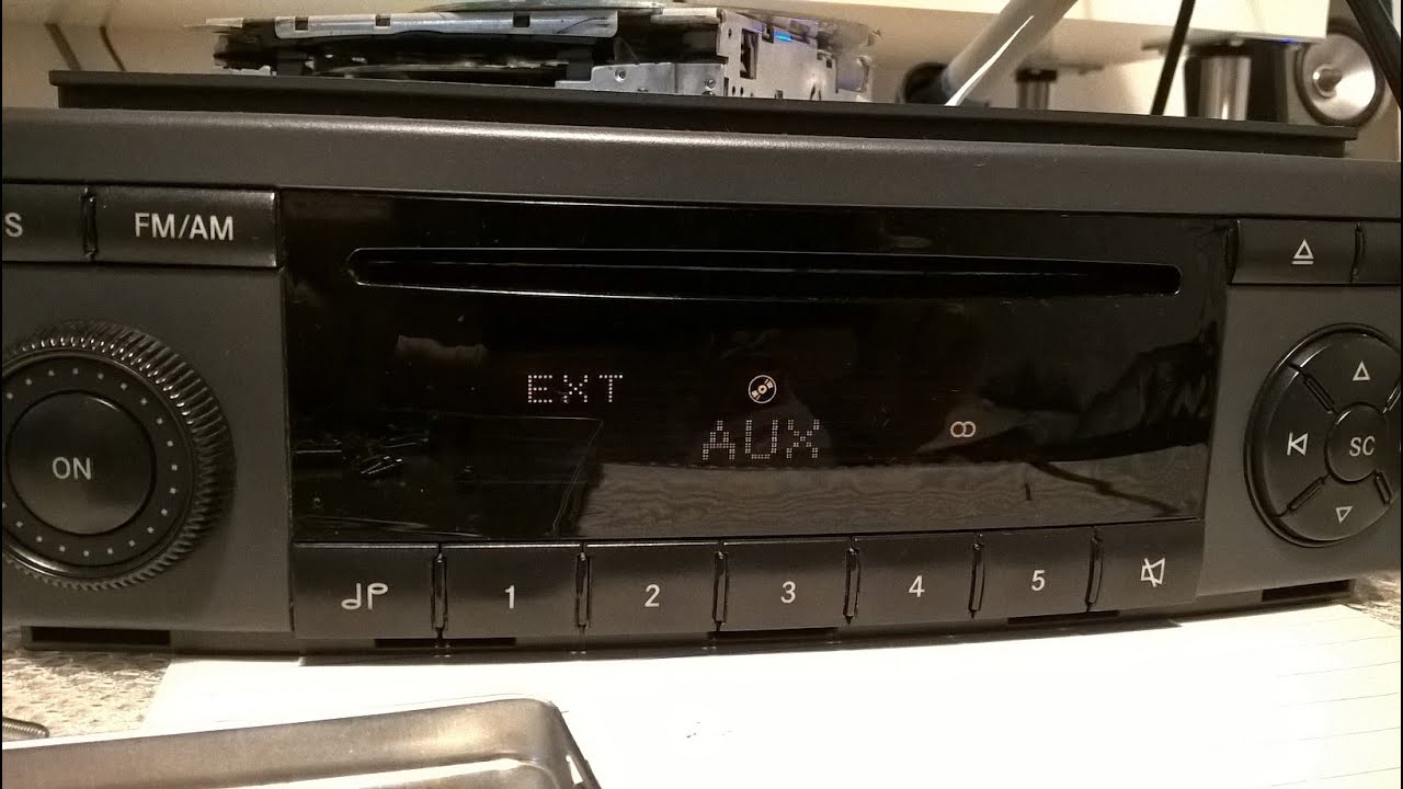 Harman / Becker BE6085 Radio 5 for SMART cars