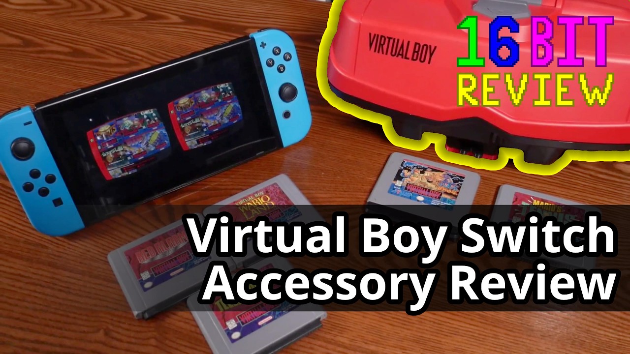 Virtual Boy Nintendo Switch Accessory Review - #16BitReview