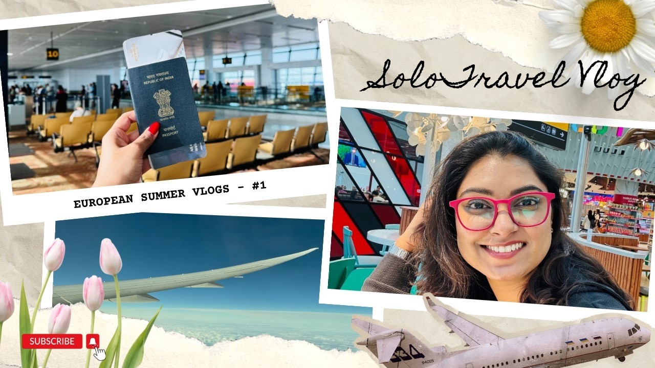 ✈️ Travelling Solo to *AMSTERDAM* 🌷 | 1st EURO TRIP🗼| Lil Miss Patty