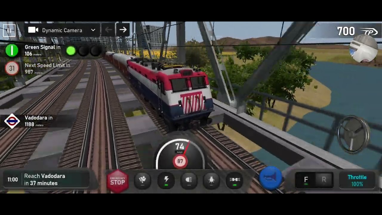 19 🔟 TRAINS CROSSING BY DOUBLE CURVES REALISTIC INDIAN RAILROAD | train videos 
