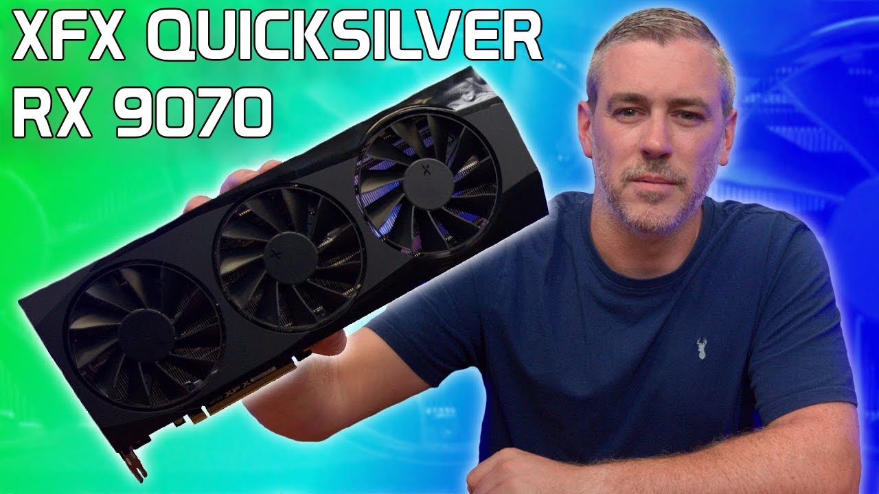 XFX RX 9070 Quicksilver Review [Benchmarks | Overclocking | Power | Thermals]