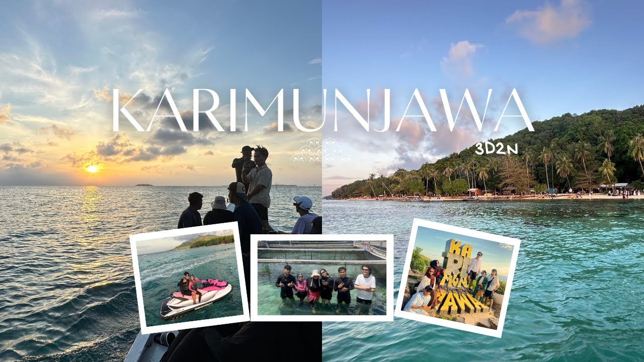 Explore Karimun Jawa 3D2N: Pulau Tropis Tercantik di Jawa Tengah! Snorkeling-JETSKI-Sunset🌤️🪸🐚🏖️