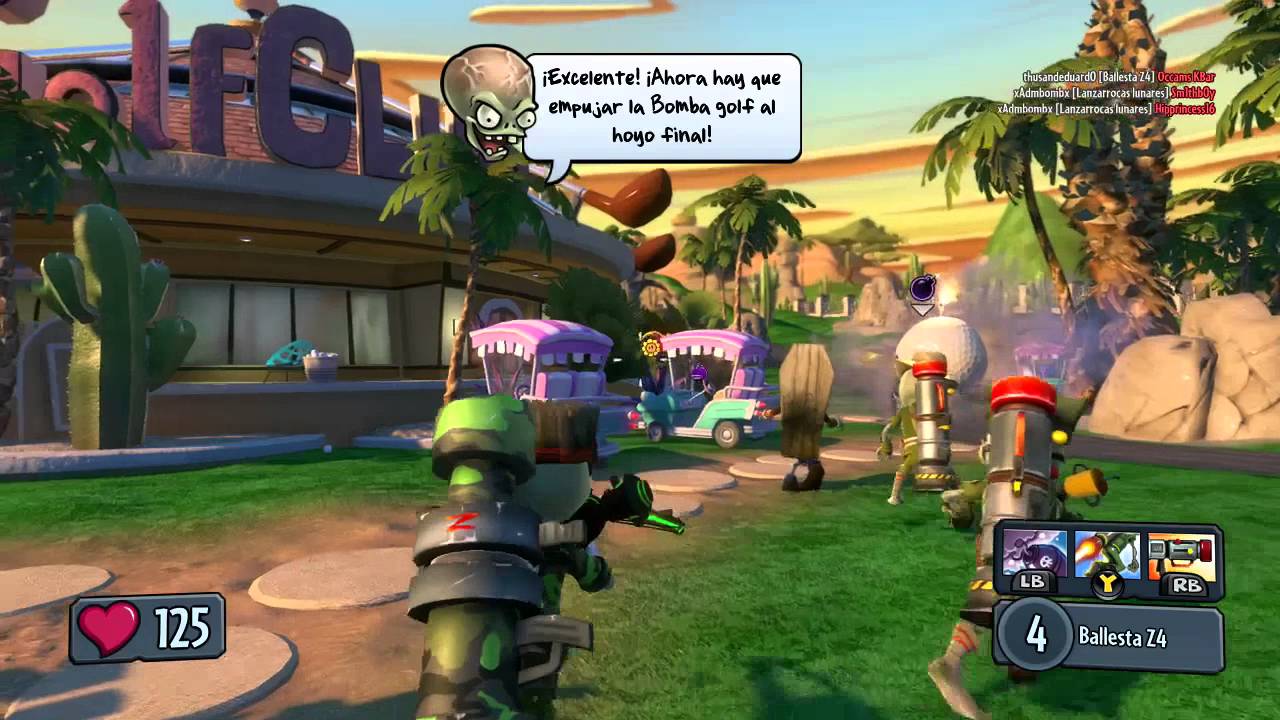 PvZ Garden Warfare | subiendo de nivel | en busca carnívora unicornio