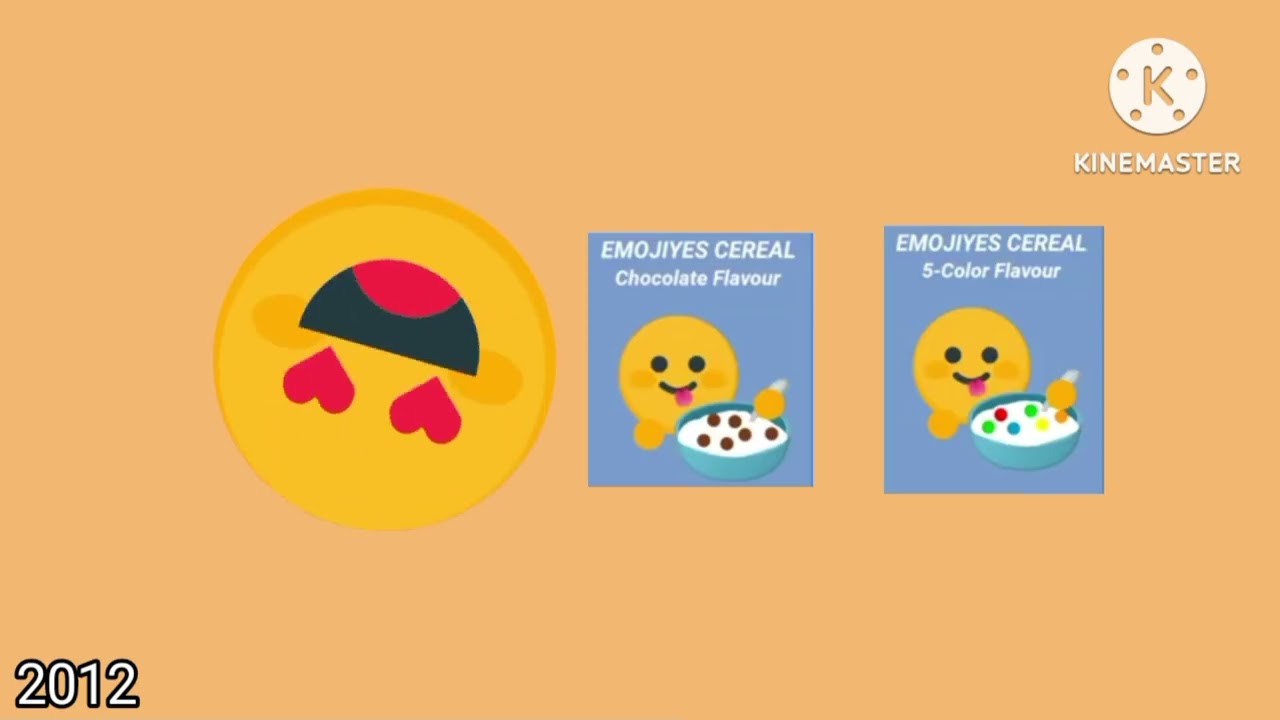 История рекламы хлопьев Emojiyes (1994-2025)