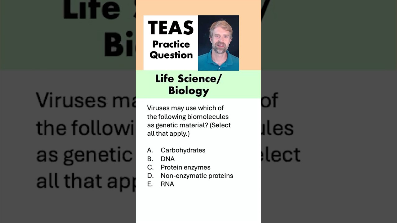 Практический вопрос по биологическим наукам ATI TEAS 7: Микробиология #atiteas