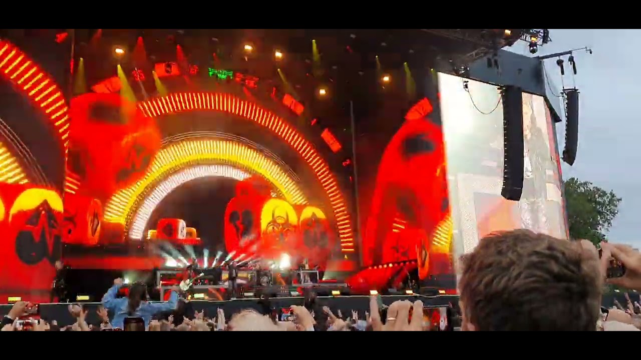 Welcome to the jungle  Guns N' Roses  Hyde Park July 2023