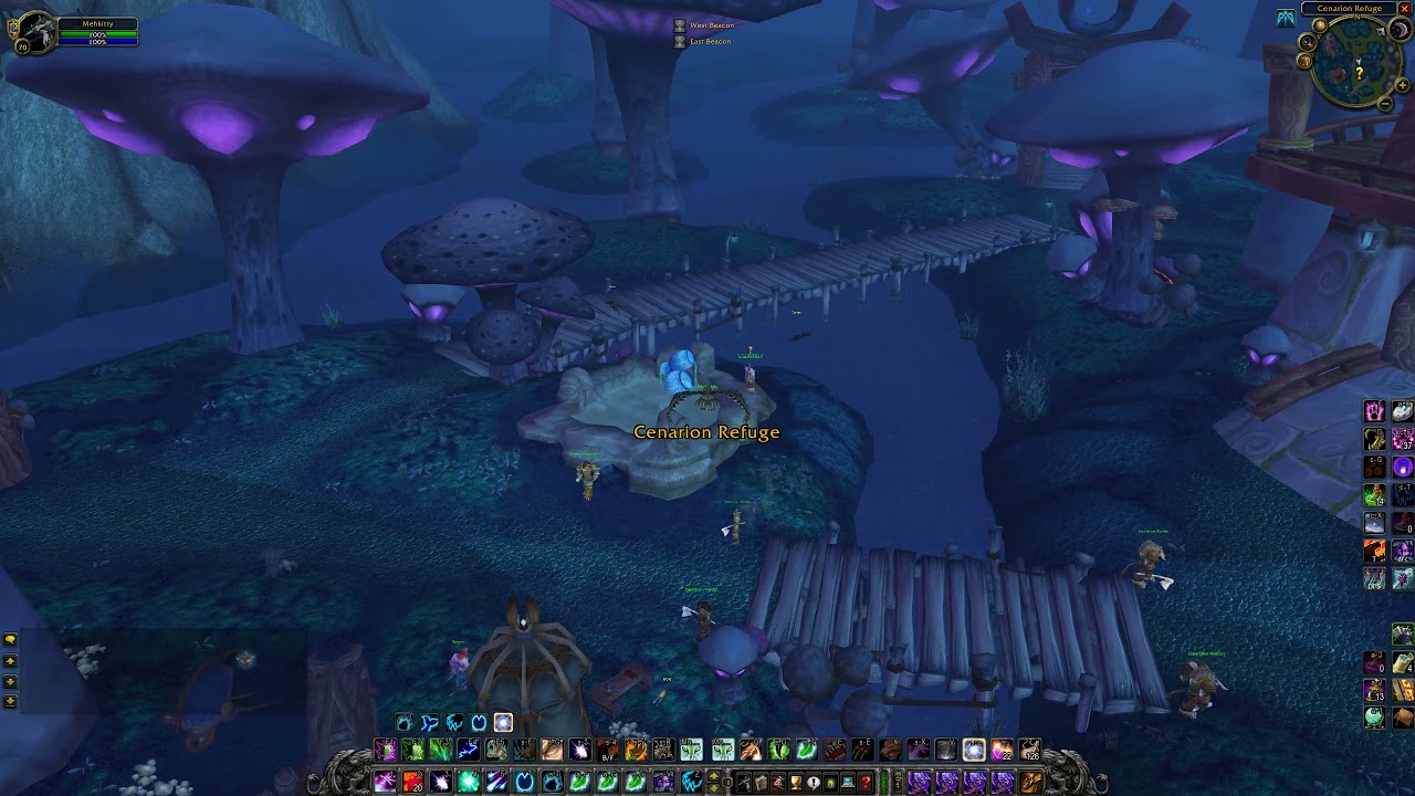 Return to Cenarion Refuge, WoW TBC Druid Quest