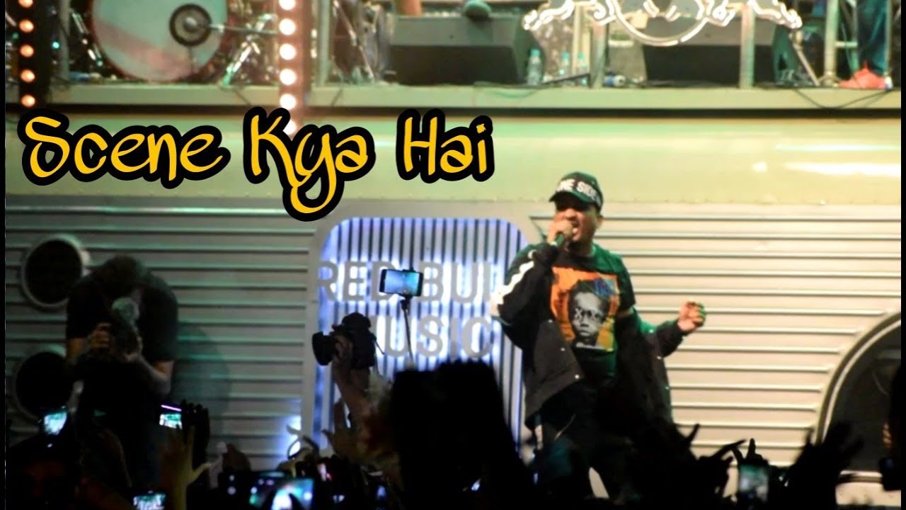 RedBull #offtheroof Divine Scene Kya Hai Song Performing live